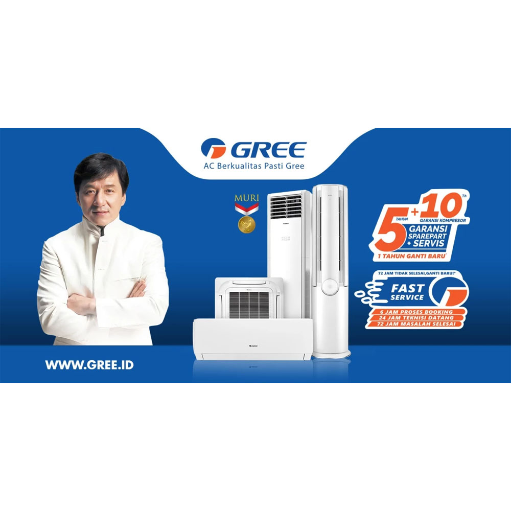 Gree AC Floor Standing 3 PK - GVC - 24TS (S) (3PHASE)